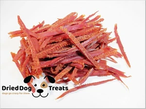 DriedDogTreats Duck Breast Soft Thin Sticks Treats Snacks Chews Healthy Natural - Picture 1 of 1