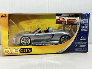 JADA DUB 2005 PORSCHE CARRERA GT SILVER 1:24 DIECAST MODEL CAR NEW IN BOX #84 - Picture 1 of 8