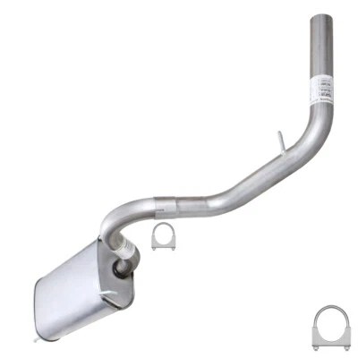 Stainless Steel Direct fit Rear Muffler fits: 2005-2012 Toyota Tacoma 4.0L - Image 1 of 4