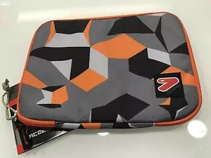 SLEEVE CASE LARGE busta porta tablet CUSTODIA sacca SEVEN bicolore GRIGIO ARANCI - Foto 1 di 1