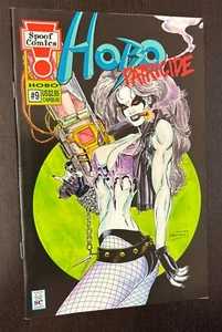 SPOOF COMICS PRESENTS #9 (1993) -- Hobo Patricide (Female Lobo) -- NM- - Picture 1 of 2