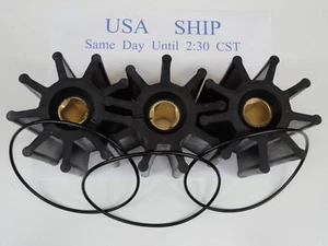 3 kit cada impulsor Jabsco 18786-0001-W Detroit diésel 23502086 se adapta a 12V71 TI - Imagen 1 de 3