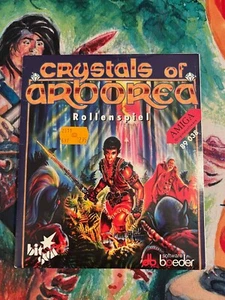 CRYSTALS OF ARBOREA COMMODORE AMIGA ISHAR PERFECT CONDITION SILMARILS - Foto 1 di 5