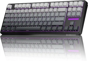 Wireless Mechanical Gaming Keyboard: 10000mAh Battery Tri-Mode 2.4G/BT5.3/USB-C - Picture 1 of 9