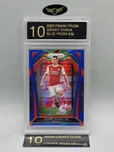 Tarjeta Panini Prizm Arsenal Granit XHAKA #38 2020 azul clasificación Prizm como nueva LRG 10 - Imagen 1 de 2