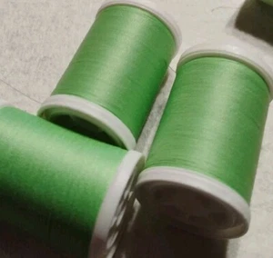 Coats & Clark XP Polyester Sewing Thread 3 spools 250 yd each MINT GREEN - Picture 1 of 2