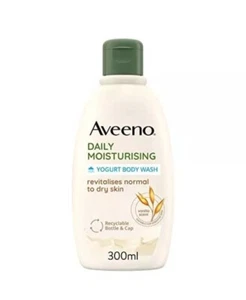 Aveeno Daily Moisturising Yogurt Body Wash Soothing Oat & Greek Yogurt 300ml New - Picture 1 of 5