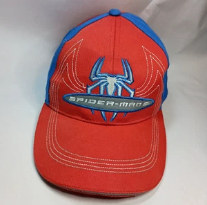 Vtg Y2K 2004 Youth Spider-Man 2 Baseball Hat Red Blue w/Spider Logo Embroidery - Picture 1 of 14