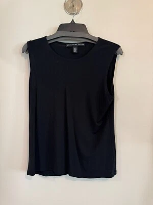 Vestido sin mangas JOSEPHINE CHAUS negro rayón mezcla de polietileno para mujer talla La’s Foto 1 de 4