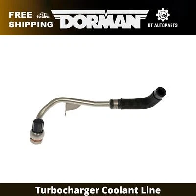 Para BMW 750Li xDrive 2010-2012 4,4 L V8 Dorman turbocompresor línea de refrigerante 2011 Foto 1 de 4