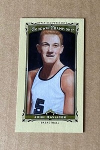 JOHN HAVLICEK HOF 2013 UD GOODWIN CHAMPIONS MINI Card #23 NM-MT Condition