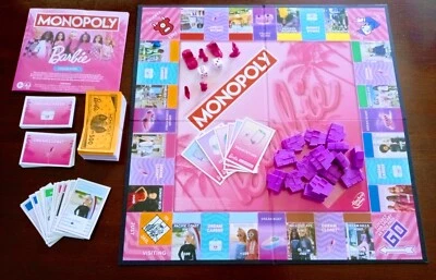 Piezas de repuesto para juego de mesa Monopoly Barbie Foto 1 de 4
