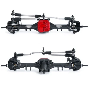 FLYXM Steel Front Rear Axle Housing for 1/10 Axial SCX10 90046 90047 Crawler Car - Picture 1 of 12