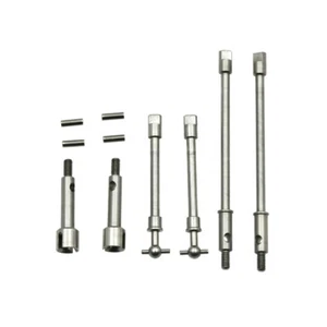1:24 Stainless Steel Front Rear CVD Shaft Drive For Axial SCX24 90081 RC Car - Picture 1 of 22