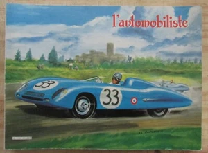 REVUES L'AUTOMOBILISTE LOT de 3 NUMÉROS de 1985 - 1986 N° 64 - 68 - 69  - Foto 1 di 3