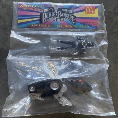 Figura de colección 1995 McDonalds Mighty Morphin Power Rangers sellada de fábrica Foto 1 de 4