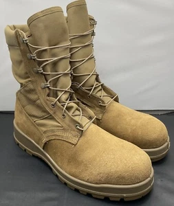 Belleville Desert Steel Toe Combat Military Boots Mens 14 Vibram Sole Fast Ship - Picture 1 of 15