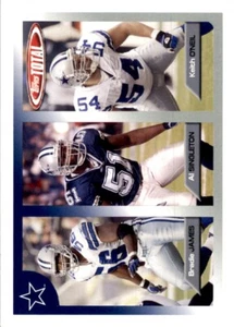 2005 Topps Total Al Singleton/Bradie James/Keith O'Neil Football Cards #420 - Picture 1 of 2