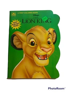 Vintage 1994 Golden Book Disneys Der König der Löwen Malbuch unbenutzt neu - Bild 1 von 3