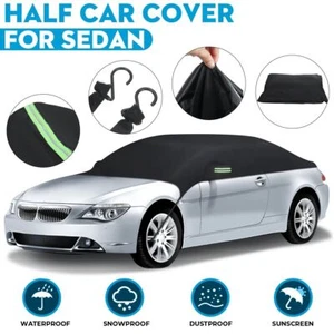 Medio Coche Cubierta Superior Techo Protección Solar UV/Lluvia Impermeable Exterior Universal 190T - Imagen 1 de 9