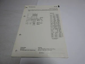 Info und Daten Siemens Scheibentriode  YD 1107 und YD 1100 - Picture 1 of 2