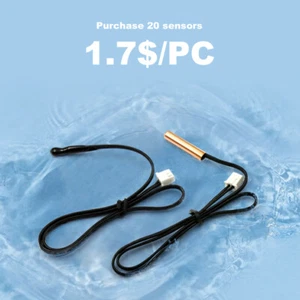 TC 25K Rubber Head Air Conditioning Temperature Sensor High-Precision Probe Head - Picture 1 of 4