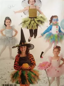 Simplicity Sewing Pattern 2071 Childs Witch Fairy Princess Costume Size 7-14 UC - Picture 1 of 1