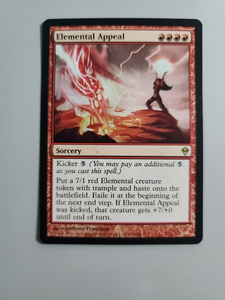 MTG Elemental Appeal Zendikar 123/249 Regular Rare - Image 1 of 1