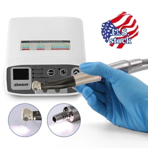 Micro motor eléctrico LED dental sin escobillas/1:5 pieza de mano LED creciente negro - Imagen 1 de 30