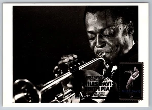 #4693 Miles Davis FDC Maxi Card - Picture 1 of 2