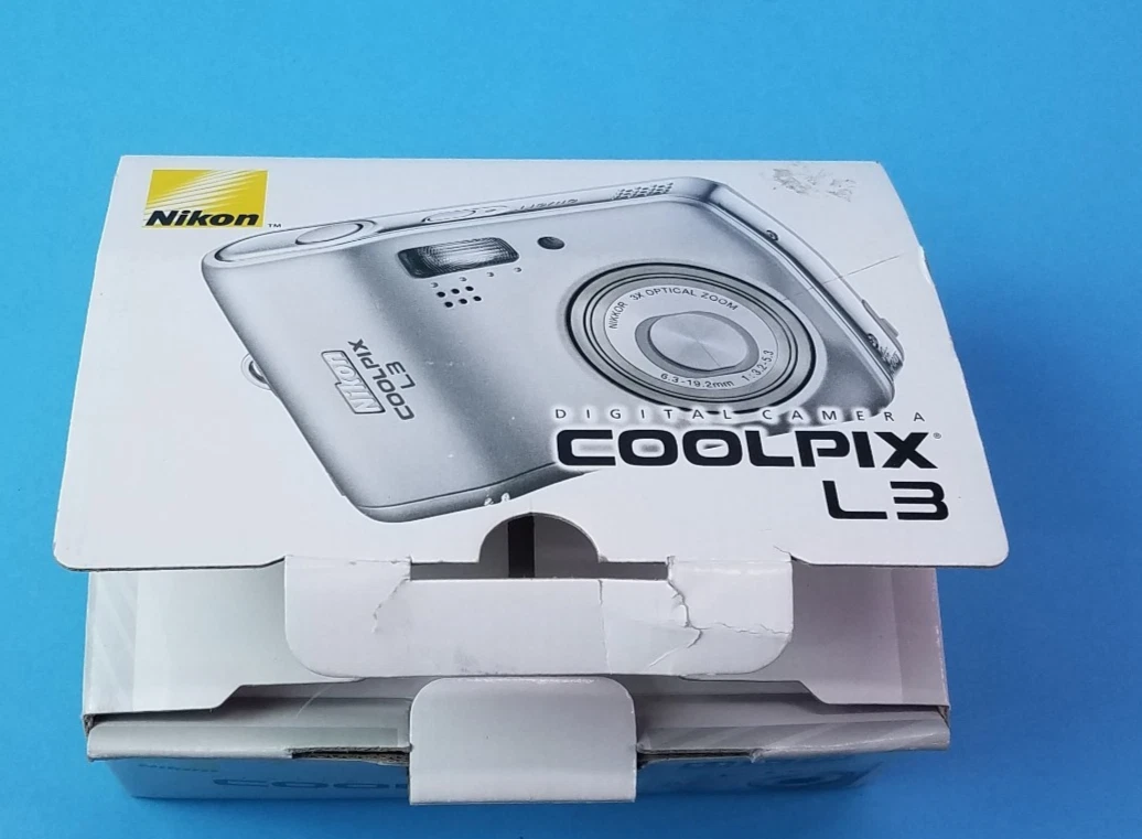 Nikon COOLPIX Nikon Coolpix L3 1-4.9x Digital Zoom Digital Cameras