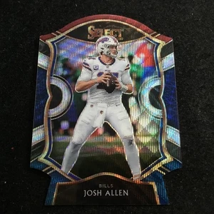 2020 Panini Select Concourse Die Cut Red White Blue Wave #22 Josh Allen Bills - Picture 1 of 2