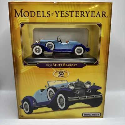 Matchbox Models of Yesteryear 1931 Stutz Bearcat Die-Cast NEW + FAST SHIPPING - Image 1 of 4