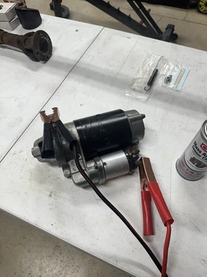 TRIUMPH TR6 (1972-1976) RESTORED LUCAS STARTER MOTOR OEM PART - Image 1 of 2