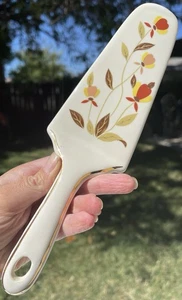 HALL China JUWEL TEE HERBSTBLATT Deko Kuchen Servieren Messer Lift - Bild 1 von 16
