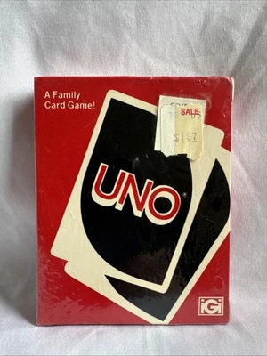 Vintage Uno 1979 Card Game International Games New Sealed Cards - Image 1 of 4