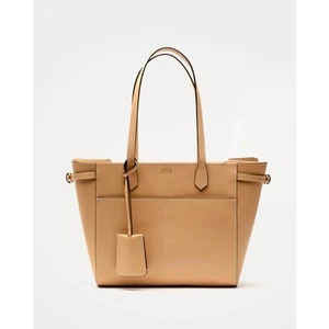 Frances Valentine Brigetta Shopping Tote Vachetta ~ Camel - Picture 1 of 10