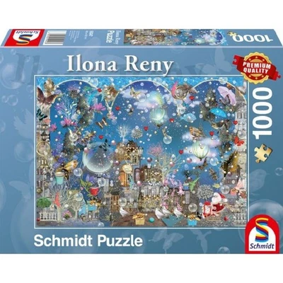 Puzzle Blue sky of Christmas - 1000 pz - Schmidt 59947 - Immagine 1 di 2