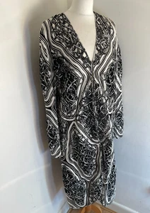 BNWT Marcelane duster cardigan jacket 16 NEW long tape work woven smart evening - Picture 1 of 15