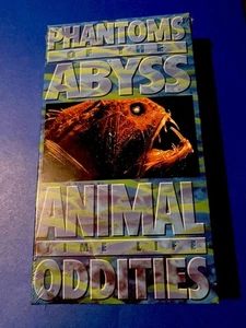 PHANTOMS OF THE ABYSS ANIMAL ODDITIES VHS TAPE TIME LIFE VIDEO NEW SEALED - Picture 1 of 5