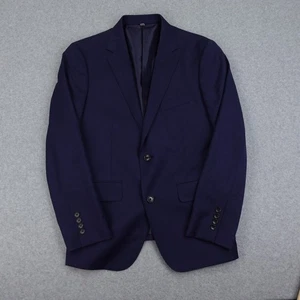 Bonobos Mens 36R Slim Fit Navy Blue Blazer Jacket Business Casual Sport Coat - Picture 1 of 8