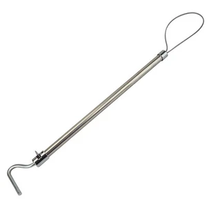 Heavy Duty Hog Catcher Snare Stainless Steel Pig Holder Pig Swine Catcher Pol... - Picture 1 of 7