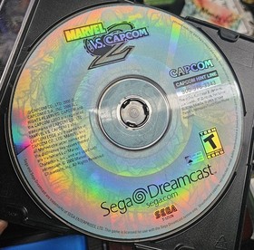 READ! Marvel vs. Capcom 2 (Dreamcast, 2000) NOT WORKING AS IS