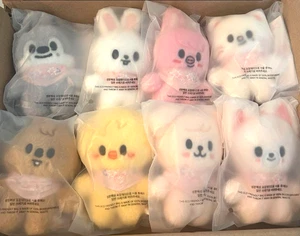 StrayKids SKZ 5th Fanmeeting 5'CLOCK SKZOO PLÜSCH 10cm Komplettset 8 ungeöffnet - Bild 1 von 18