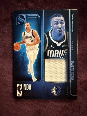 2024-25 Silhouette Dante Exum NBA Reliquias Juego Usado Parche Mavericks Foto 1 de 3