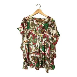 LaLeela Women's Swim Cover-Up Floral Paisley One Size - Picture 1 of 8
