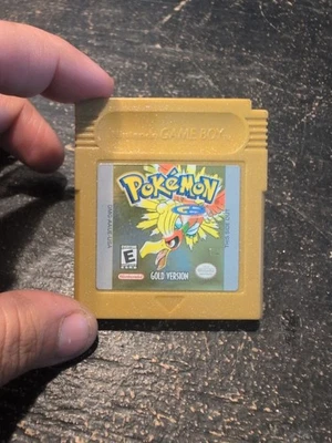 Pokemon Gold Version (Nintendo Game Boy Color, 2000) Authentic  - Image 1 of 4