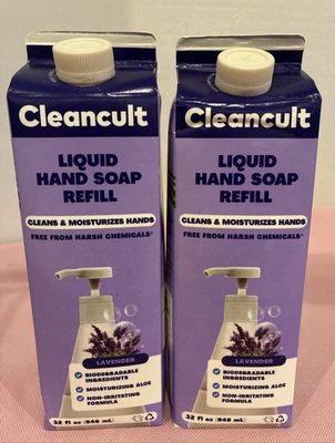 Liquid Hand Soap Refill Wild Lavender 32 oz Moisturizing Eco Friendly, Lot of 2 - Image 1 of 4