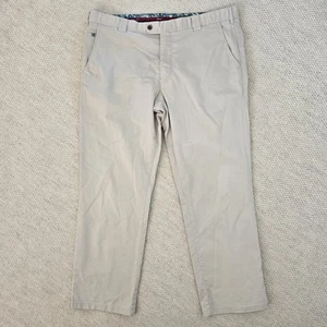 Meyer Roma Modern Comfort Stretch Chino Hose Beige Grau Smart Casual W40 L29 - Bild 1 von 16