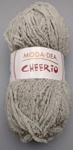 Moda-Dea Cheerio Yarn "Platinum" 100% Nylon 104 Yards 1.76 Oz - Picture 1 of 5